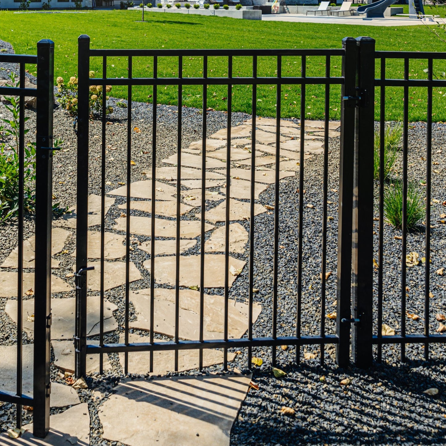 Pre-fabricated Swing Gate for Royal Guard Fence