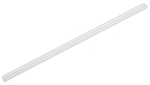92" Under Rail Strip Light and 96" Under Rail U-Channel