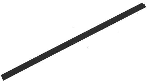 92" Under Rail Strip Light and 96" Under Rail U-Channel