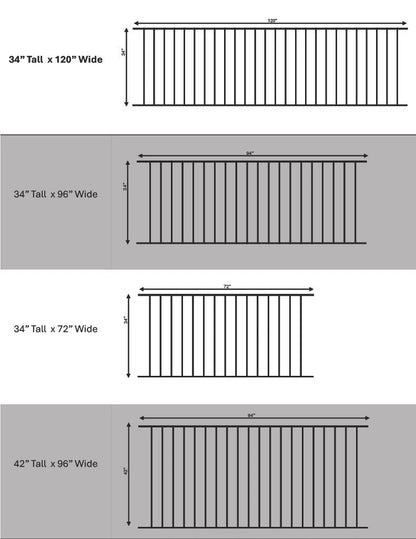 Royal Guard Fixed (Non-rackable) Guardrail Panel