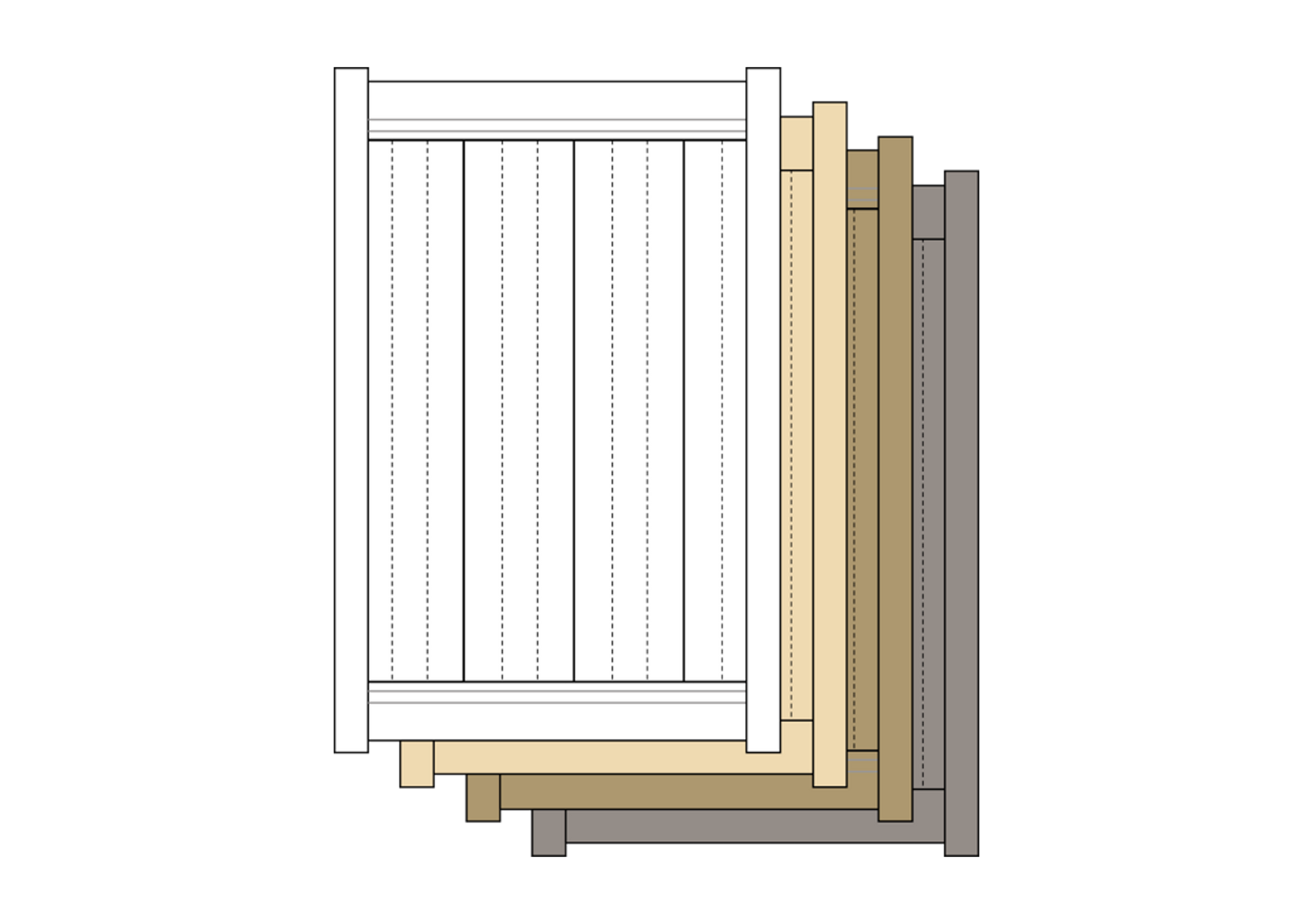 Vinyl Gates – Alliance Fence & Supply