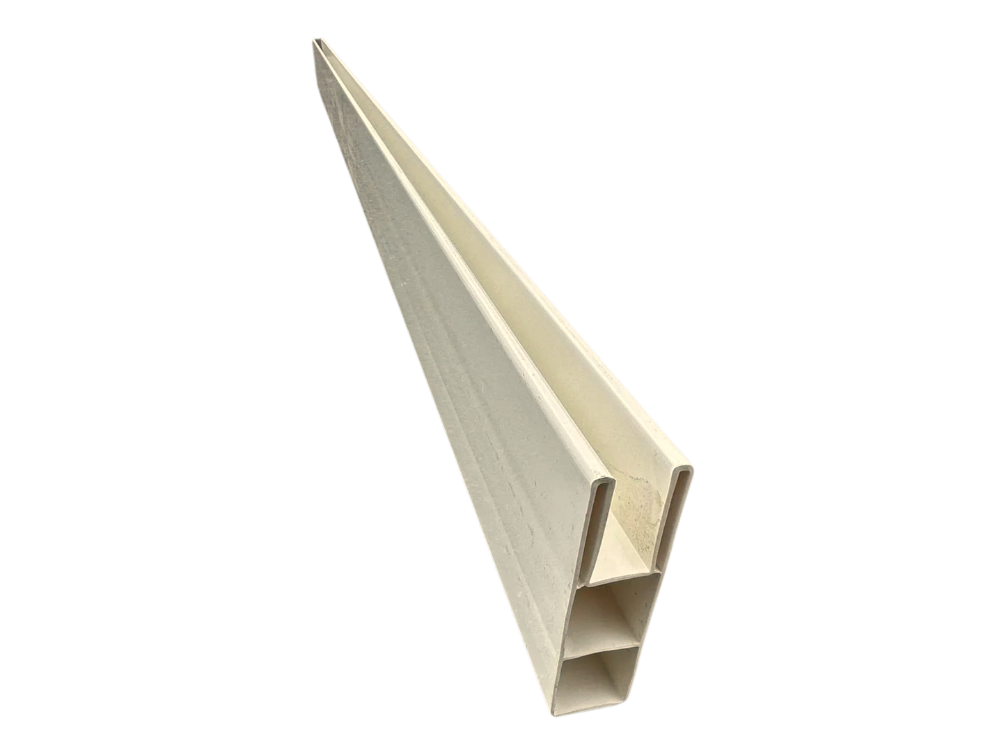 1.5" x 5.5" x 6' Tan Ply Gem Pocket Rail