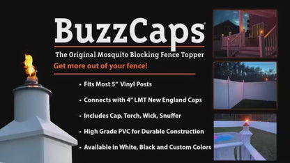 BuzzCap for Vinyl Fence Post