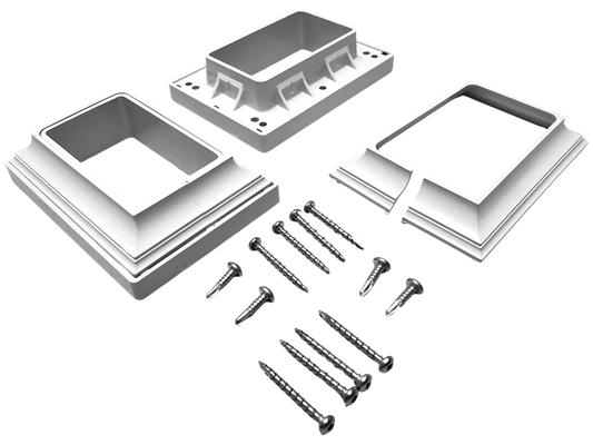 Waymark Vinyl 2"x3.5" Summit Line Bracket, set of 2