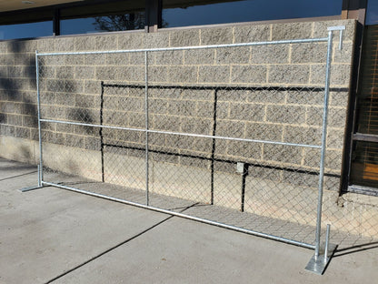 6' Tall 12' Wide Temporary Fence Panel